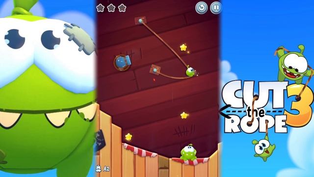 Cut the Rope 3 || Adventure смотреть онлайн