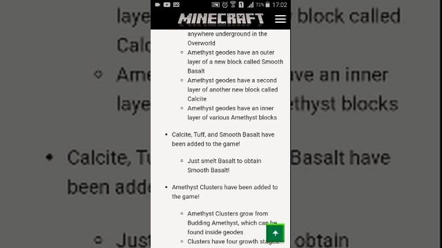 Review+download minecraft beta 1.17.0.50(Luneta e minérios brutos) смотреть онлайн