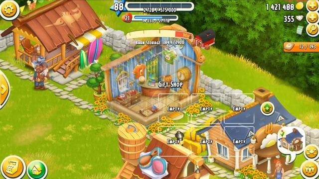 Hay Day Level 88 HD 1080p смотреть онлайн