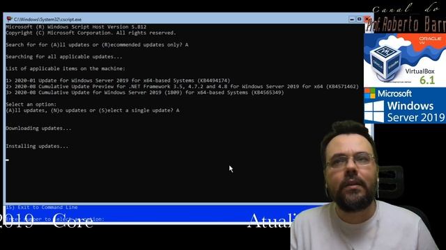 Atualizando o Windows Server 2019 - Core (aborda as versões Standard e Datatacenter) смотреть онлайн