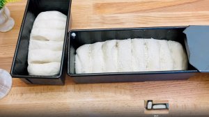 Хлеб на закваске в формах