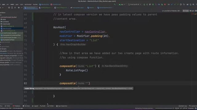 Navigating With Jetpack Compose (Part 6) | Android Tutorial смотреть онлайн