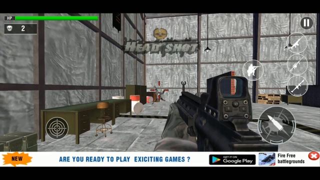 Call of fps War : Free Special Forces Fire mission - Android GamePlay - FPS Games Android смотреть онлайн