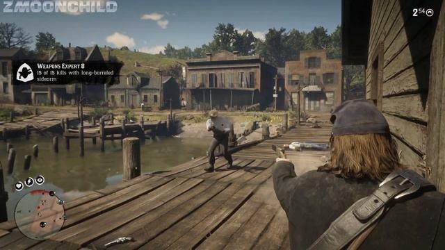 Red Dead Redemption II PC - Weapons Expert 8: Kill 15 enemies using a long-barreled sidearm смотреть онлайн
