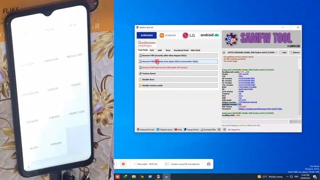 A12 A127f ANDROID 13 frp bypass one click смотреть онлайн