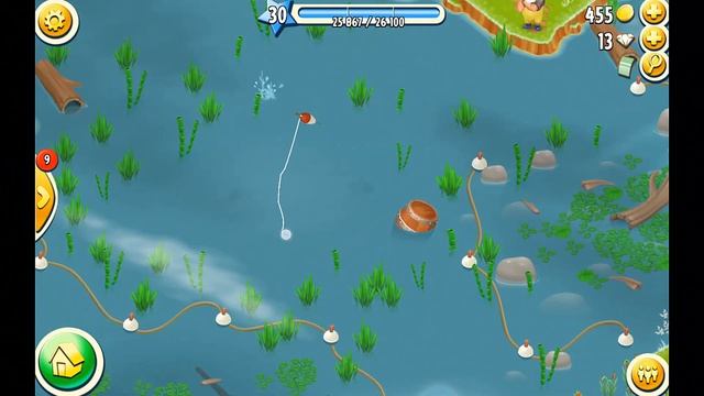 Überraschungsnetz beim Angeln || Hay Day [German/Deutsch iOS Android APP] смотреть онлайн