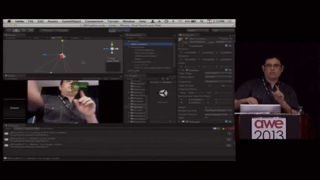 Patrick O'Shaughnessey, Mobile Augmented Reality SDK Tutorial at AWE 2013 смотреть онлайн