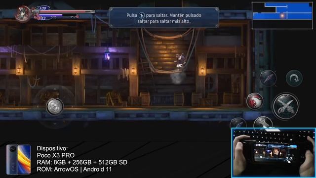 Bloodstained: Ritual of the Night | Android | Razer Kishi | Poco X3 Pro смотреть онлайн