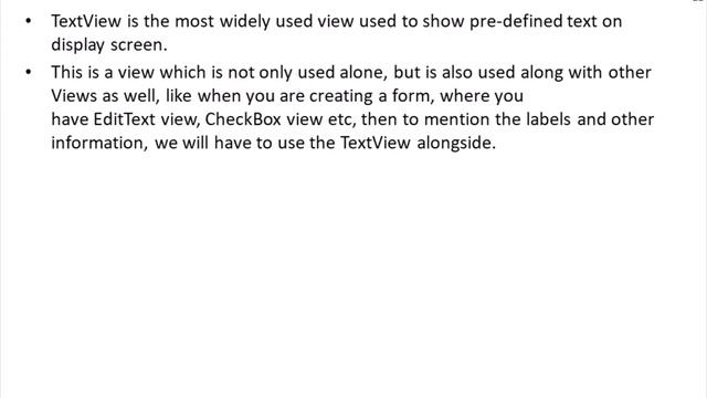 Android Input controls and TextView смотреть онлайн