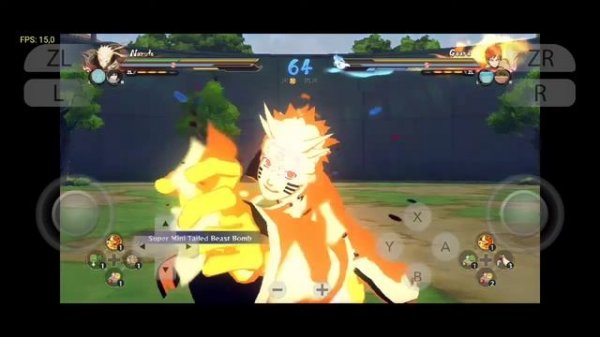 Naruto Shippuden: Ultimate Ninja Storm 4 (Switch) Yuzu Emulator Android Early Access Game Test