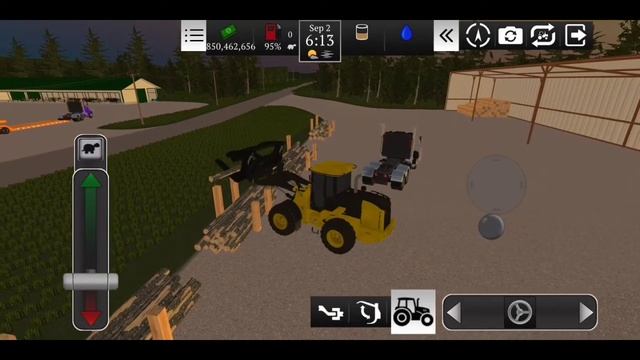 how to sell logs in farming USA 2 #new смотреть онлайн