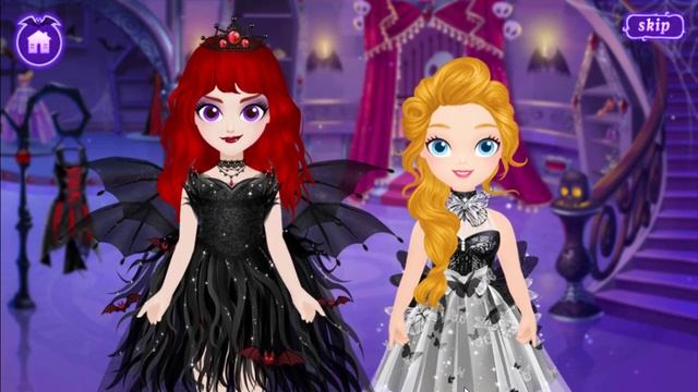 Android gameplay - Princess Libby & Vampire Princess Bella - Games For Kids смотреть онлайн