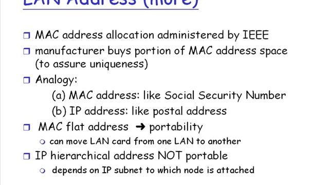 2008.11.25 Computer Network@FJU CSIE - 3 : MAC address, ARP смотреть онлайн