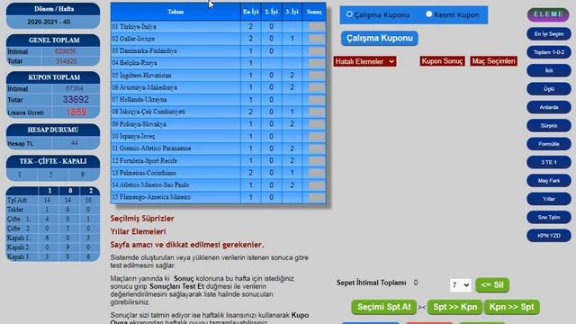 Spor toto MacFark Elemesi смотреть онлайн