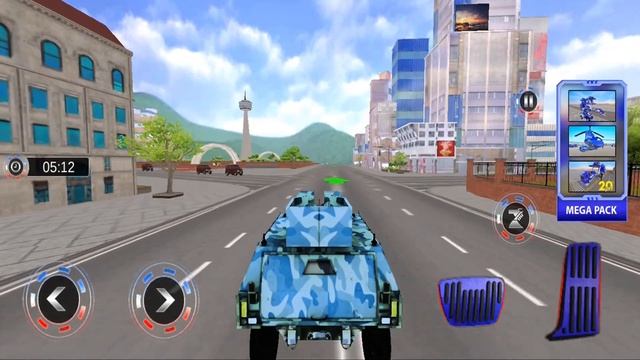 grand police transport truck - Android GamePlay by humuz games смотреть онлайн