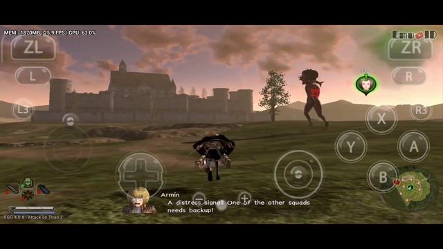 Attack On Titan 2 Final Battle Egg NS v4.0.8 | Gameplay Test POCO F4 смотреть онлайн