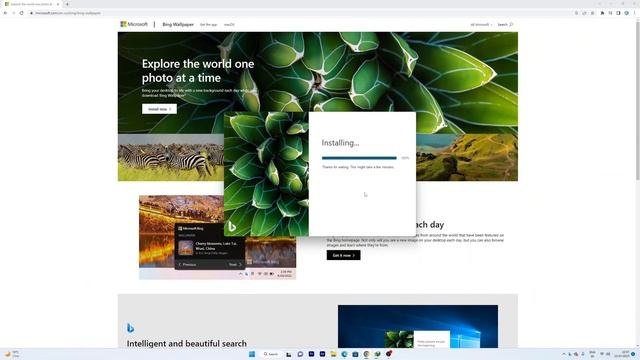 How to Set Daily Wallpapers in Your Desktop - Bing Wallpaper App смотреть онлайн