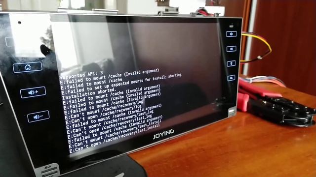 JOYING Android 6 (Toyota Camry) invalid argument, failed to mount /cache/ recovery... смотреть онлайн
