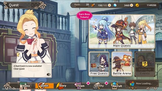 KonoSuba: Fantastic Days - Global Release - Android on PC - Mobile - F2P - EN смотреть онлайн