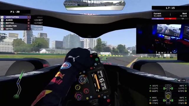 F1 2020 Gameplay Logitech Driving Force GT смотреть онлайн