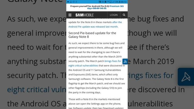 Samsung note 8 receives android pie 9.0 one ui 1.1 with Bixby 2.0, march security update and more смотреть онлайн