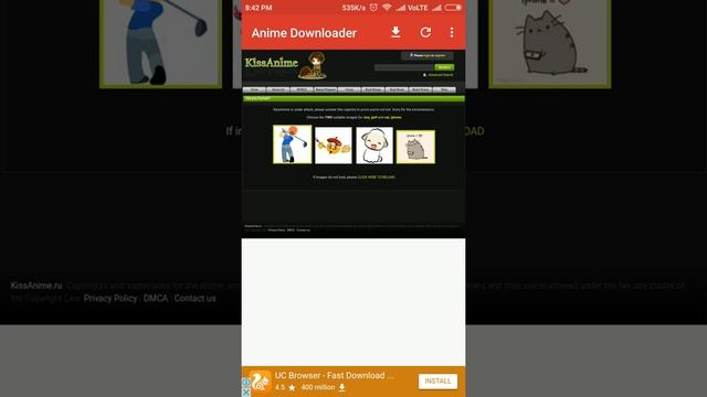 How to Download/Stream Anime from Kissanime in Android смотреть онлайн