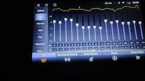 Setting equalizer head unit  TS10