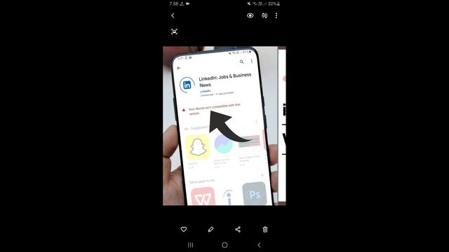 Linkedin Your Device isn't Compatible With This Version Problem Solve смотреть онлайн