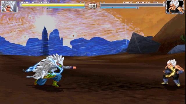 Kakarotto SSJ5 (DRAGON BALL AF MUGEN) by Frs Games & Mephistopheles смотреть онлайн