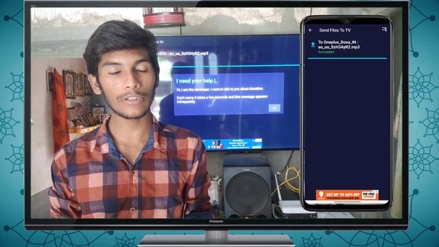 How to send files to Android TV | share/ Transfer files from Android mobile to Android tv смотреть онлайн