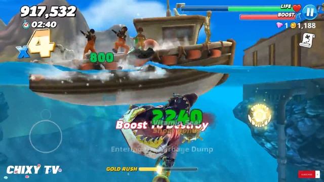 Hungry Shark World - Find The Abyss Runes Eps. FINAL Proto-Robo Unlock Abyssal Shark смотреть онлайн
