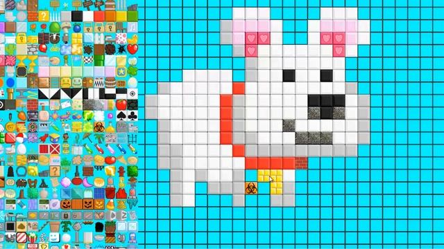 Growtopia Speed art / Pixel art - Polarbear Leash (Growtopia Level Editor) (+DOWNLOAD) смотреть онлайн