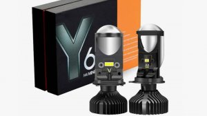 ТЮНИНГ ФАР  Авео т 200. Лампы Y-6 би-лед +габариты