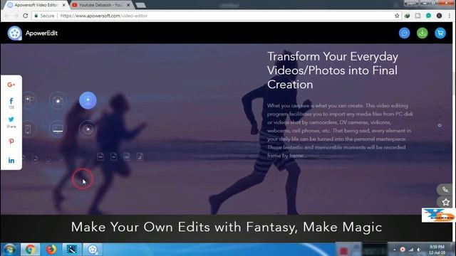ApowerEdit - best video editing software For Windows 7,8,10, Hindi смотреть онлайн