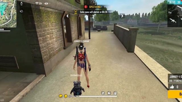 free fire game এ মেয়েটা এটা কী করলো রে ভাই || female in free fire || free fire emote dance смотреть онлайн