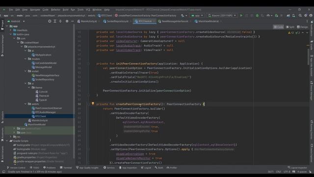 02. Setting up WebRTC Connection - Android Jetpack Compose WebRTC смотреть онлайн