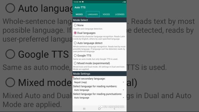how to configure English and Nepali tts voice on auto tts for blind with TalkBack смотреть онлайн