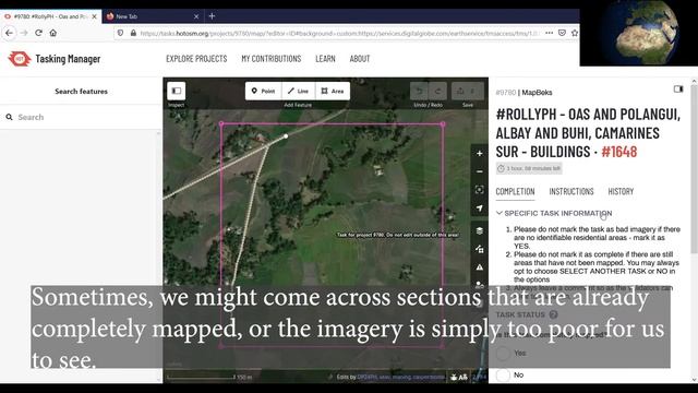 Editing in the Humanitarian OpenStreetMap Team (HOT) Tasking Manager смотреть онлайн