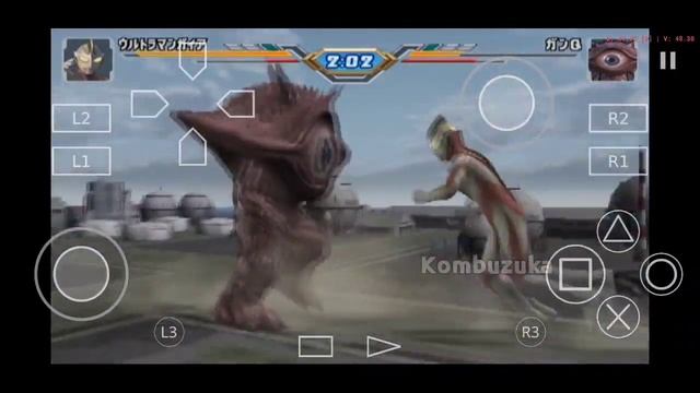 Ultraman Fighting Evolution 3 (Video game) 2004 Gameplay On AetherSX2 PS2 Emulator Android смотреть онлайн