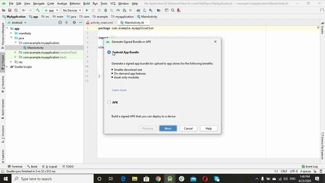 How to Generate Release App Bundle in Android Studio | Reduce APK Size смотреть онлайн