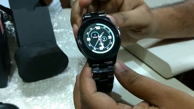 SmartWatch || LEMFO GW01 Leather Metal MTK2502 Heart Rate Monitor for IOS Android Phone смотреть онлайн