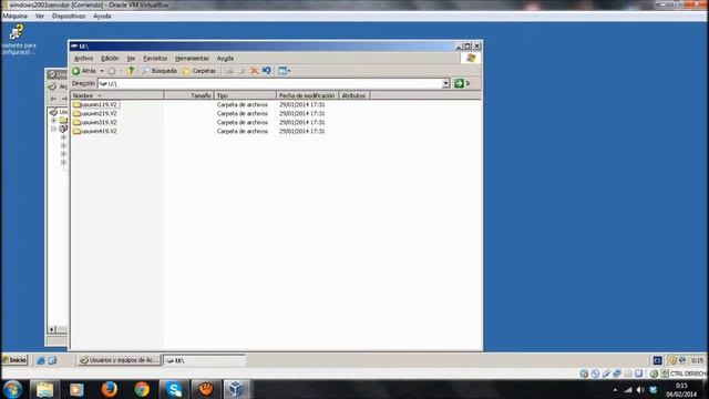 Dominios Con Windows Server 2003 (VirtualBox) смотреть онлайн