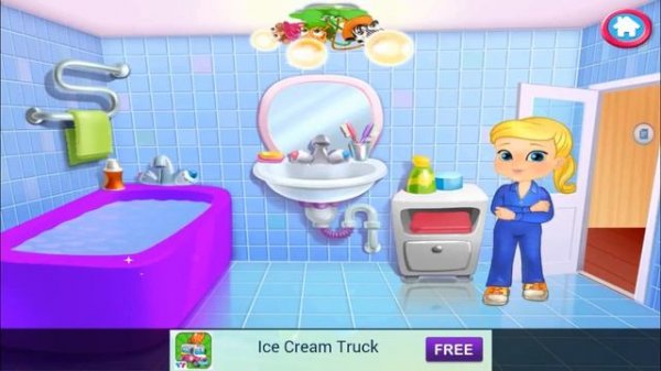 Fix It Girls - House Makeover Android İos Tabtale Free Game GAMEPLAY VİDEO