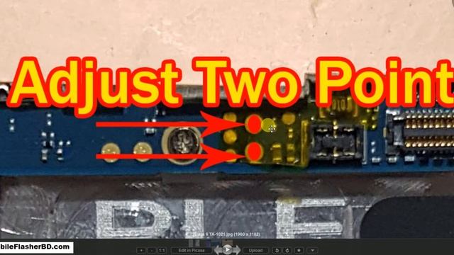 Nokia 6 TA-1021 EDL Mode Testpoint Jumper Ways #GSM_Free_Equipment