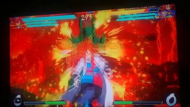 Dragonball Fighterz Janemba Head Smack Attack Grab on Android 21 Ryona смотреть онлайн