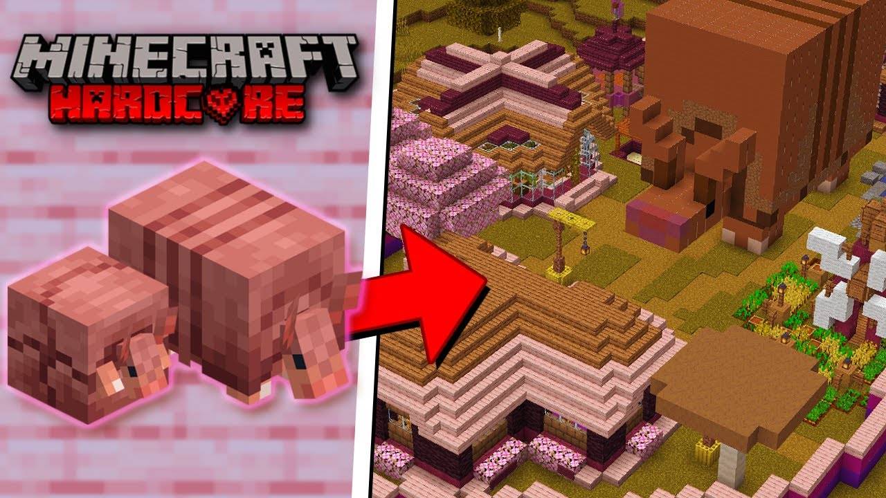 Построил Деревню БРОНЕНОСЦЕВ в Майнкрафт ХАРДКОР! смотреть онлайн