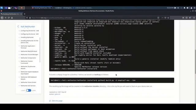 HOW TO BUILD YOUR OWN KALI NETHUNTER KERNEL FOR ANDROID DEVICE смотреть онлайн