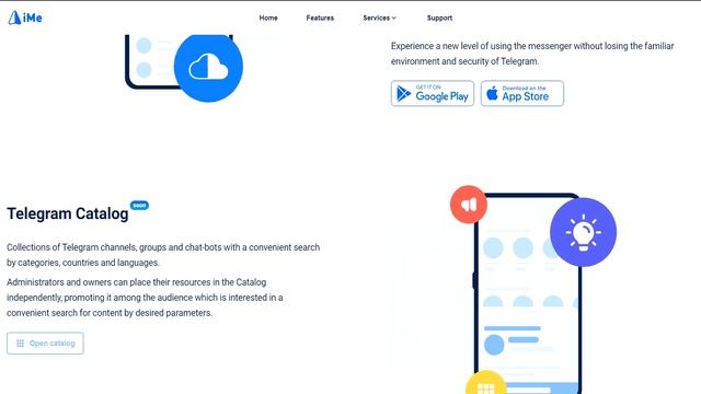IMe - app that combines Telegram environment with crypto wallet to exchange cryptocurrencies смотреть онлайн