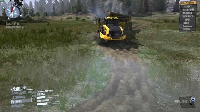 MudRunner™ Мод Bell B45E смотреть онлайн
