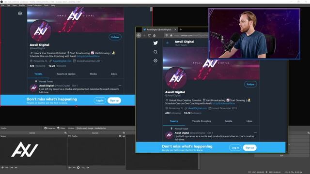 OBS Studio: How to Add Mozilla Firefox // Web Browser -- Window Capture (OBS Studio Tutorial) смотреть онлайн